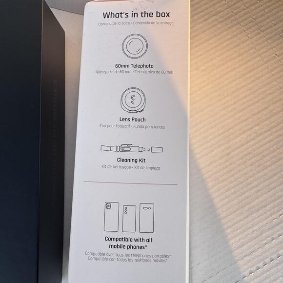 ShiftCam LensUltra 60mm Telephoto Lens Mobile Phone Camera 2x Optical Zoom‎ Kit - Picture 9 of 12